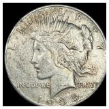 1935 Silver Peace Dollar NEARLY UNCIRCULATED