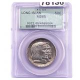 1936 Long Island Half Dollar PCGS MS65