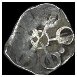 India 500-400 BC Silver 1/8th Taxila NEARLY UNCIR