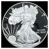2012-S Silver American Eagle Proof $1 GEM PROOF