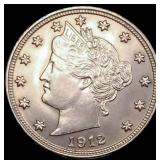 1912-S Liberty Victory Nickel