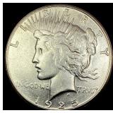1925 Peace Silver Dollar CHOICE AU