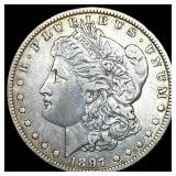 1897-O Silver Morgan Dollar NEARLY UNCIRCULATED