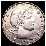 1892-O Barber Half Dollar