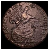 1787 Immunis Columbia; Eagle Rev, Plain Edge