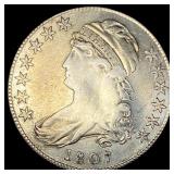 1807 Silver 50C Draped Bust Half Dollar HIGH GRADE