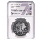 2021 Austria 1oz Silver 1.5 Euro-Vienna Philharmon