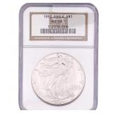 1992 Silver Eagle NGC MS69