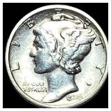 1926-S Silver Mercury Dime NEARLY  UNCIRCULATED