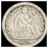 1842-O Silver Seated Liberty Dime NICELY  CIRCULA