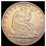 1873-CC Seated Liberty Half Dollar