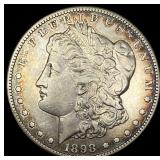 1898-S Silver Morgan Dollar NEARLY  UNCIRCULATED