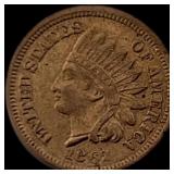 1862 Copper-Nickel Indian Head Cent CLOSELY  UNCI