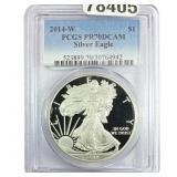 2014-W Silver Eagle PCGS PR70 DCAM