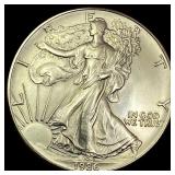 1986 1 oz Silver American Eagle $1 SUPERB GEM BU
