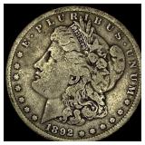 1892-S Silver Morgan Dollar NICELY CIRCULATED