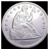 1872 Seated Liberty Dollar