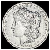 1891-O Silver Morgan Dollar NEARLY  UNCIRCULATED