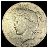 1934-S Silver Peace Dollar NEARLY UNCIRCULATED