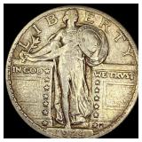 1924 Standing Liberty Silver Quarter NEARLY UNCIRC