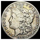 1884-S Silver Morgan Dollar LIGHT CIRC