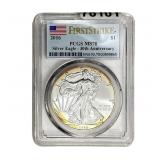 2016 Silver Eagle PCGS MS70 30th Anniversary
