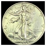 1934-S Silver Half Dollar Walking Liberty UNCIRCUL
