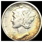 1918 Mercury Dime NEARLY UNCIRCULATED