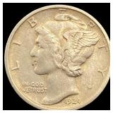 1924-D Silver Mercury Dime CLOSELY UNCIRCULATED