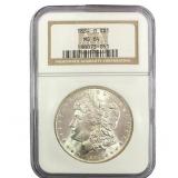 1884-O Morgan Silver Dollar NGC MS64