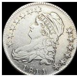 1811/10 Capped Bust Half Dollar NEARLY UNCIRCULAT