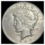 1927 Peace Silver Dollar NEARLY UNCIRCULATED