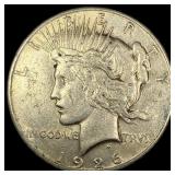 1926-S Silver Peace Dollar NEARLY UNCIRCULATED