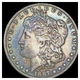 1887 Morgan Silver Dollar CLOSELY UNCIRCULATED