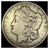 1901 Morgan Silver Dollar LIGHTLY CIRCULATED