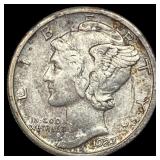 1923 Mercury Dime CLOSELY UNCIRCULATED