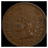 1885 Indian Head Cent NEARLY UNCIRCULATED
