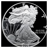 2006-W Silver American Eagle Proof $1 GEM PROOF