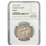 1915-S Panama-Pacific Half Dollar NGC AU55