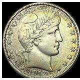 1912-D Silver Barber Half Dollar NEARLY  UNCIRCUL