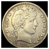 1910 Barber Silver Quarter LIGHTLY CIRCULATED