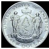 1920 Silver Maine Centennial Half Dollar  CHOICE