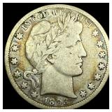 1893-O Silver Barber Half Dollar LIGHTLY CIRCULATE