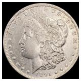 1891-O Silver Morgan Dollar NEARLY UNCIRCULATED