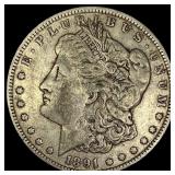 1891-O Silver Morgan Dollar NEARLY UNCIRCULATED