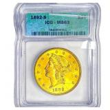 1892-S Liberty Head Dollar ICG MS63