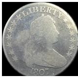 1807 Draped Bust Half Dollar NICELY  CIRCULATED