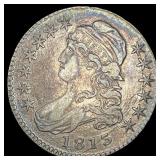 1813 Capped Bust Half Dollar NEARLY UNCIRCULATED