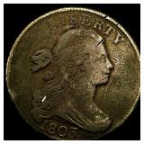 1803 Draped Bust Large Cent NEARLY UNCIRCULATED