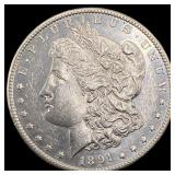 1891-S Silver Morgan Dollar UNCIRCULATED